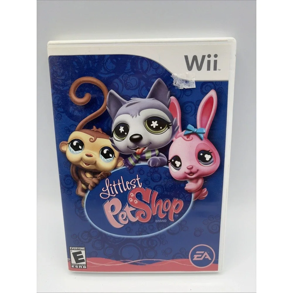 Nintendo Wii Littlest Petshop E-Rated Video Game Complete CIB